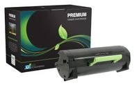 MSE Model MSE022461162 Extra High Yield Black Toner Cartridge For use with Lexmark MS410D, MS410DN, MS415DN, MS510DN, MS610DE, MS610DN, MS610DTE, MS610DTN, MX310DN