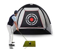 GALILEO Golf Net Golf Hitting Nets Training Aids Practice Nets 6.7' (L) X5' (H) X3.3' (W) for Backyard Driving Range Chipping Net with Target Carry Bag for Indoor Outdoor Sports