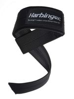 Harbinger 20500 Big Grip No-Slip Nylon Lifting Straps with DuraGrip (Pair), Padded
