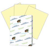 Hammermill Colored Paper, Canary Printer Paper, 20lb, 8.5x11 Paper, Letter Size, 3 Hole Punch, 500 Sheets / 1 Ream, Pastel Paper, Colorful Paper (102921R)