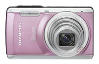 Olympus Stylus 7040 14 MP Digital Camera with 7x Wide Angle Dual Image Stabilized Zoom and 3.0 inch LCD (Pink) (Old Model)