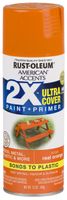 Rust-Oleum 327873 American Accents Spray Paint, Gloss Real Orange