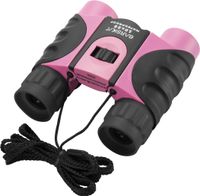 10x25 mm Waterproof Fogproof Compact Binoculars BK-7 Roof Prism, Pink
