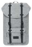Bagail Large Vintage Canvas Backpacks Travel Laptop College School Bags (Grey)