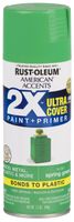 Rust-Oleum 327888 American Accents Spray Paint, 12 oz, Gloss Spring Green