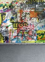 FUT Newest Colorful PictureS in the Wall & Highway Vinyl Backdrop Background for Wall Decor Studio Photography Backdrops 5x7ft