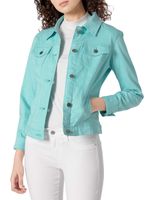 Riders by Lee Indigo Women's Denim Jacket, Aqua Haze, Small