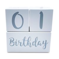 Baby Milestone Blocks | Pregnancy Baby Newborn Toddler Weekly Monthly Yearly Age | Premium Solid Wood Boys Girls Photo Props | Perfect Baby Shower Gift | Gender Neutral Keepsake for Photo Sharing