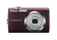Nikon Coolpix S3000 12.0 MP Digital Camera with 4x Optical Electronic Vibration Reduction (VR) Zoom and 2.7-Inch LCD (Plum)