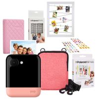 Polaroid POP 2.0 2 in 1 Instant Print Digital Camera (Pink) Starter Kit with Soft Case