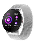 Smartwatch for Android Phones iOS 2019 Waterproof IP68 Fitness Tracker Watches for Men Gift Sports Watch Swimming Heart Rate Blood Pressure Weather Report Pedometer Social App Calls Phones Reminder