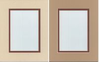 8 X 10 Acid Free Double Beveled Photo Mat - 8 Count (Brown Assortment)