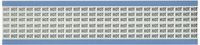 Brady WM-HOT-PK Repositionable Vinyl Cloth (B-500), Black on White, Symbol Wire Marker Card (25 Cards)