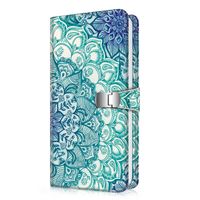 Fintie Wallet Photo Album for Fujifilm Instax,108 Pockets Snap Fastener Photo Album for Fujifilm Mini 9 Mini 8+ Mini 90 Mini 26+ Mini LiPlay, HP Sprocket, Polaroid Camera 3-Inch Film,Emerald Illusions