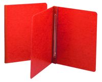 Smead PressGuard Report Cover with Side Fastener, 3" Capacity, Letter Size, Red (81752)