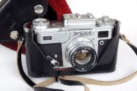 RARE KIEV 4 Russian 35mm Contax copy 01 Camera + Jupiter-8m lens 2/50