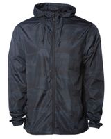 Global Blank Men's Lightweight Windbreaker Winter Jacket Water Resistant Shell (Shadow Camouflage, X-Small)