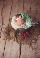 Jute Layering Prop for Newborn Photography, 2 Size Options (Small, 24"x30")