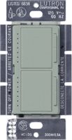 Lutron Maestro Dual Dimmer Switch for Incandescent and Halogen Bulbs, 300-Watt, Single-Pole, MA-L3L3-BG, Bluestone