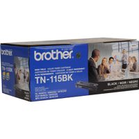 Brother TN115BK High Yield Black Toner Cartridge - Retail Packaging
