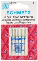 Euro-Notions 71834 Quilt Machine Needles-Size 14/90 5/Pkg