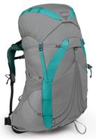 Osprey Packs Eja 58 Women's Backpacking Pack, Moonglade Grey, Medium
