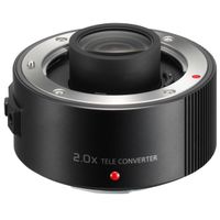 Panasonic LUMIX 2.0X Teleconverter Lens, Black (DMW-TC20)