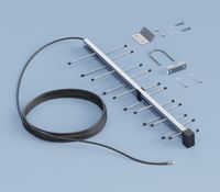 Antenna GSM/LTE Booster BAS-2333 LOGO-700 (with TS9 Pigtail) 690-960 MHz