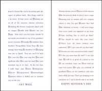 Quiplip Funny Fill-in-The-Blank Get Well and Mother's Day Cards, 6-Pack (QL05186PCK)