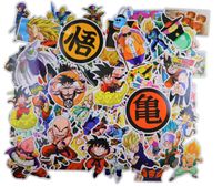 Dragon Ball Z Stickers [100pcs] Anime Vinyl Sticker for Nintendo Switch Laptop Water Bottle Bike Car Motorcycle Bumper Luggage Skateboard Graffiti Cute Animal Monsters Decal Best Gift for Kid Childre