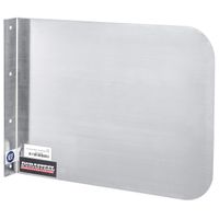 DuraSteel Stainless Steel Side Splash Guard - 17" x 12" Wall Mount - For Commercial Usage - Hand Sinks and Compartment Prep Sinks - Sink Basin Safe Guard/Splatter Guard/Cross Contamination Sink Guard