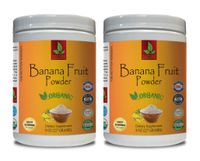 antioxidant Boost - Banana Fruit Organic Powder - Pure and Potent Ingredients - Banana Fruit Extract - 2 Cans 16 OZ (130 Servings)