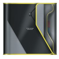 Five Star 1-1/2 Inch Zipper Binder, Easy Access, Durable, Color Will Vary (29278)
