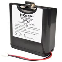 HQRP Battery Works with Sony NH-2000RDP XDR-DS12iP RDP-XF100iP RDP-V20IP Dock Radio, Audio Docking System NH2000RDP NH 2000RDP + HQRP Coaster