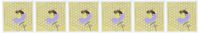 3dRose Honey Bee on Flower - Greeting Cards, 6 x 6 inches, set of 6 (gc_12701_1)