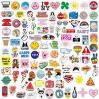 100-Pack VSCO Stickers for Hydro Flask, Cute Waterproof Aesthetic Trendy Teens Girls Stuff, Perfect for Hydroflasks Water Bottles, Laptop, Phone, Guitar, Luggage, Bikes Vinyl Decals