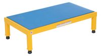 Vestil AHT-H-1936 Adjustable Work-Mate Stand with Ergo-Matting Deck, Steel, 36" Length x 19" Width Deck, 500-lb. Capacity, 10-1/2" - 16-1/2" Height Range