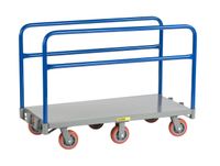 Little Giant APT6W-3048-6PY 6-Wheel Adjustable Sheet and Panel Truck, 3600 lbs Capacity, 48" Length x 30" Width Platform