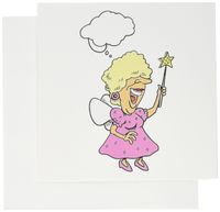3dRose Fairy Godmother - Greeting Cards, 6 x 6 inches, set of 6 (gc_60011_1)