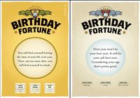 Quiplip Misfortune Birthday 6) Greeting Cards