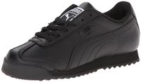PUMA Roma Basic JR Sneaker (Little Kid/Big Kid) , Black/Black, 12.5 M US Little Kid