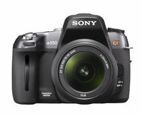 Sony Alpha DSLR-A550L 14.2MP Digital SLR Camera with 18-55mm Lens