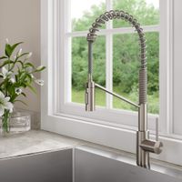 Kraus KPF-2631SFS Oletto Kitchen Faucet, 21.75 inch, KPF-2631 Spot Free Stainless Steel