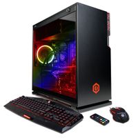 CYBERPOWERPC BattleBox Essential GLC5000CPG Gaming PC (Intel i7-8700K 3.7GHz, 16GB DDR4, NVIDIA GeForce GTX 1060 6GB, 120GB SSD, 2TB HDD, WiFi & Win10 Home) Blk