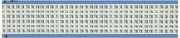 Brady WM-78-PK Repositionable Vinyl Cloth (B-500), Black on White, Solid Numbers Wire Marker Card (25 Cards)