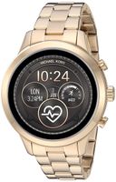 Michael Kors Women's Access Runway Stainless Steel Plated Touchscreen Watch with Strap, Goldtone, 18 (Model: MKT5045)