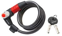 Schwinn Cable Bike Lock, Combination and Key Lock, 5-Feet x 8mm