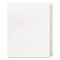Avery Legal Dividers, Allstate Collated Sets, Letter Size, Side Tab, 76-100 Tab Set (01704)