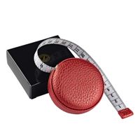 3m/120" Tape Measure Body Measuring Tape for Body Cloth Tape Measure for Sewing Fabric Tailors Medical Measurements Tape Dual Sided Leather Tape Measure Retractable (Red, 1 Pack)