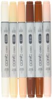 Copic Marker I6-Skin Ciao Markers, Skin, 6-Pack